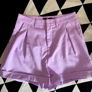 Daisy Street Shorts in pale violet